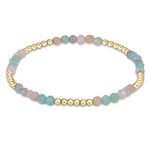 blissful pattern 2.5mm bead bracelet - hot mess by enewton