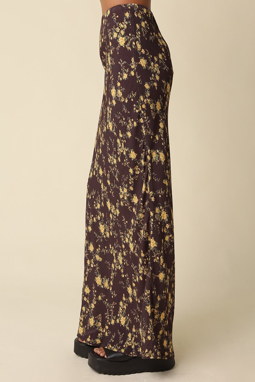 Amani Floral Slip Maxi Skirt