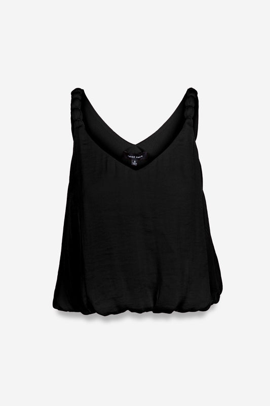 Lynn Billowy Strap Accent Tank Top
