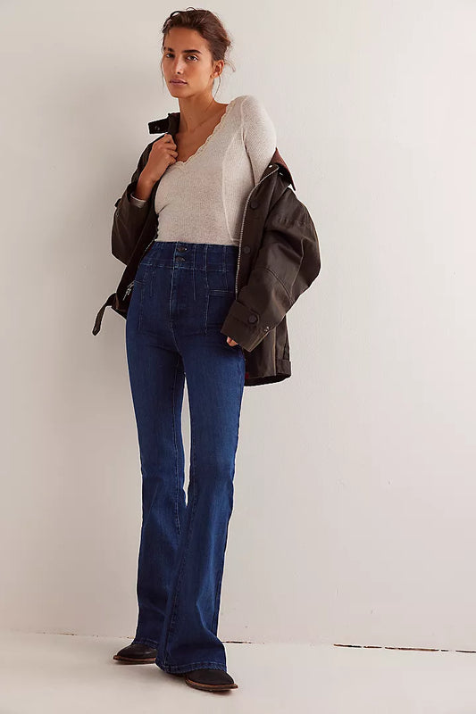 We The Free Jayde Flare Jeans by Free People