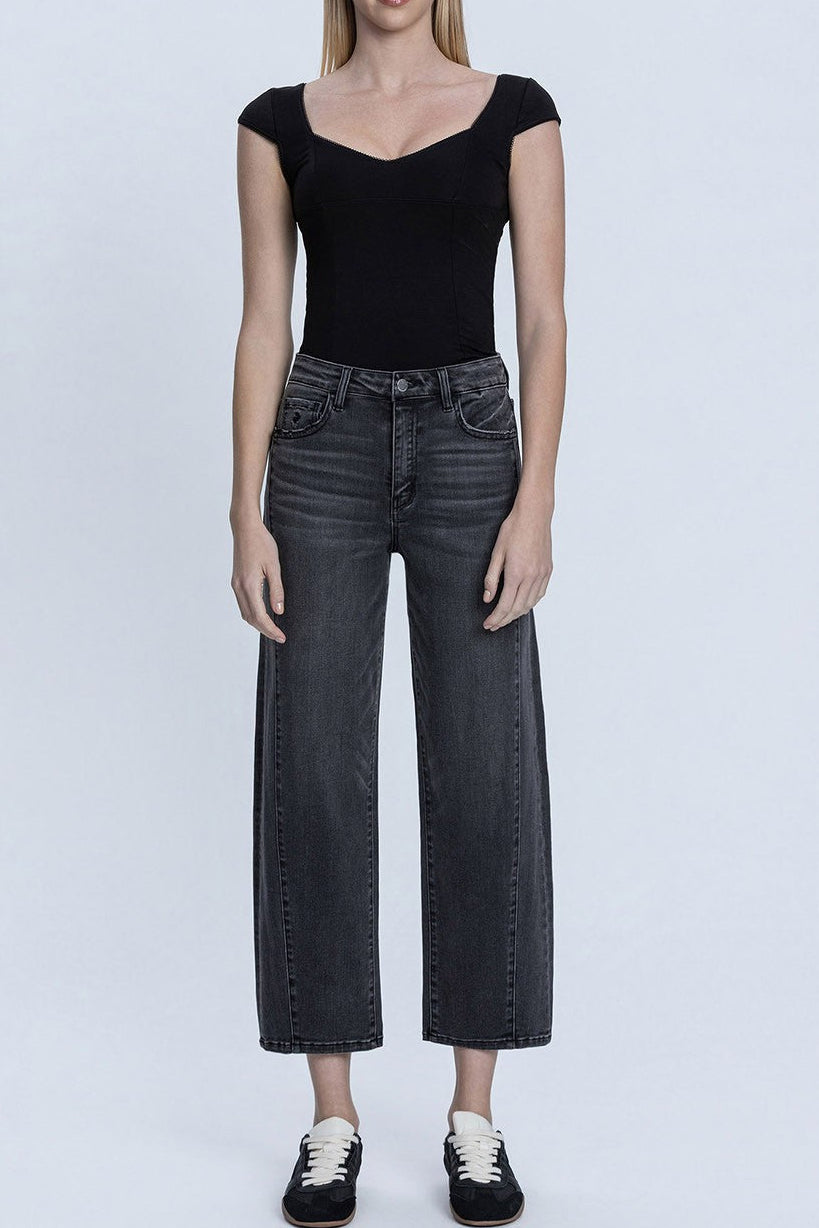Kayla Super High Rise Barrel Jean