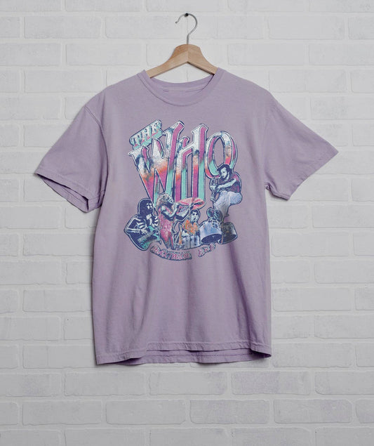 The Who Max R&B Lilac Graphic Tee