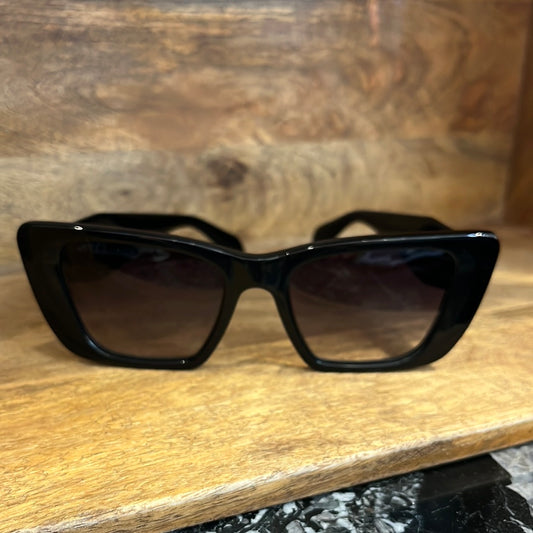 Aura Black + Grey Gradient Sunglasses