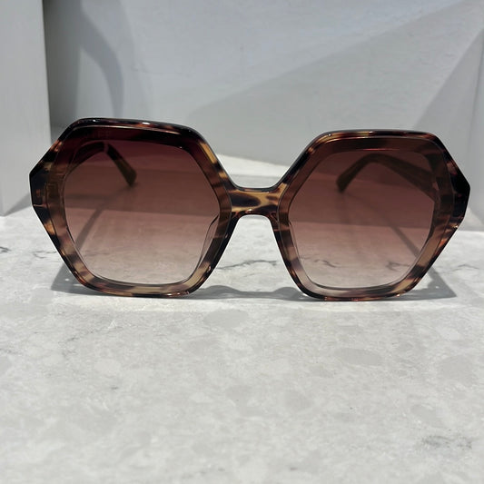 Gigi Wild Tort+Brown Sunglasses
