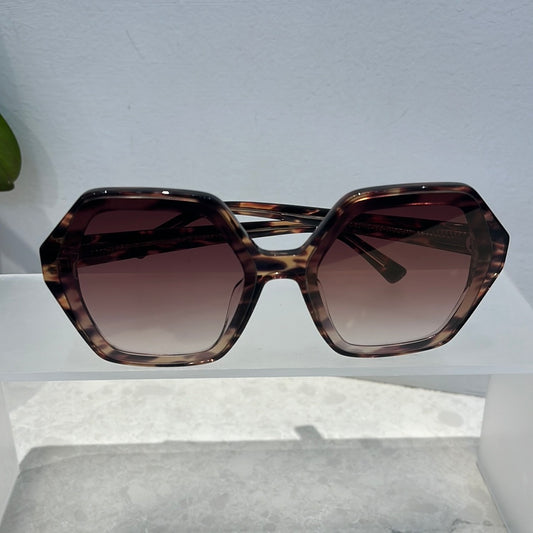 Gigi Wild Tort+Brown Sunglasses
