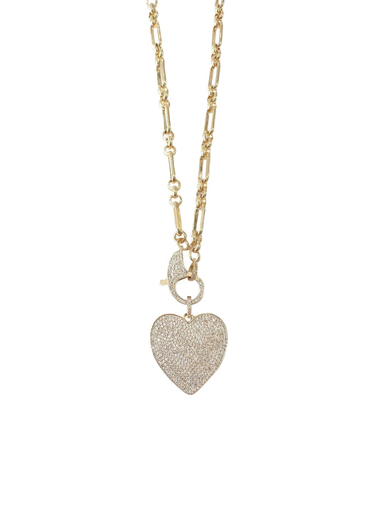 Luisa Crystal Heart Necklace