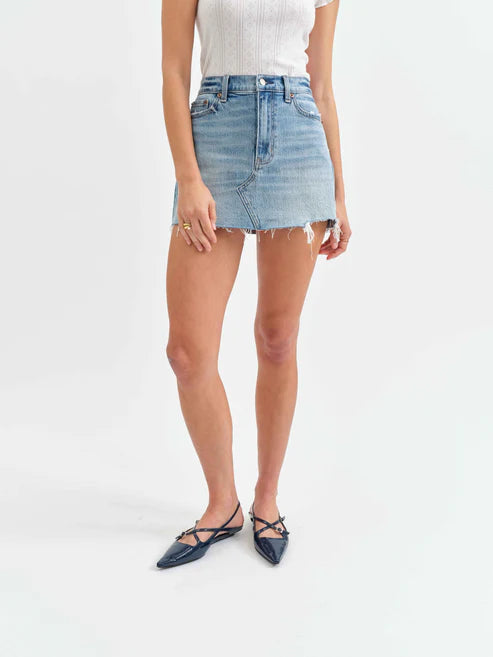 Daze | Malibu Mini Skirt in Obviously Vintage
