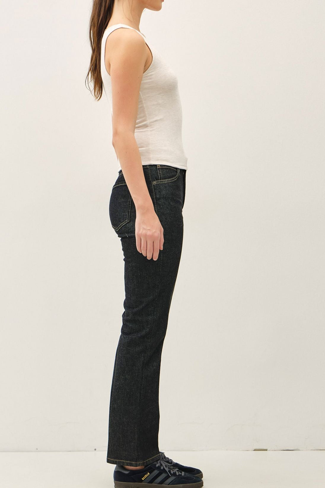 Basic Full Length V-Neck Tank