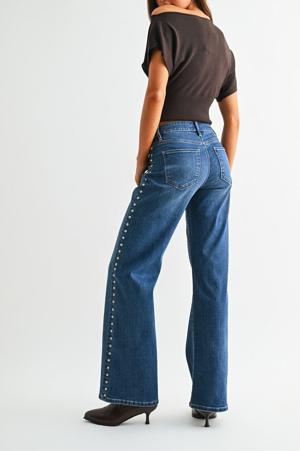 Parker Mid-rise Wide Leg Jean
