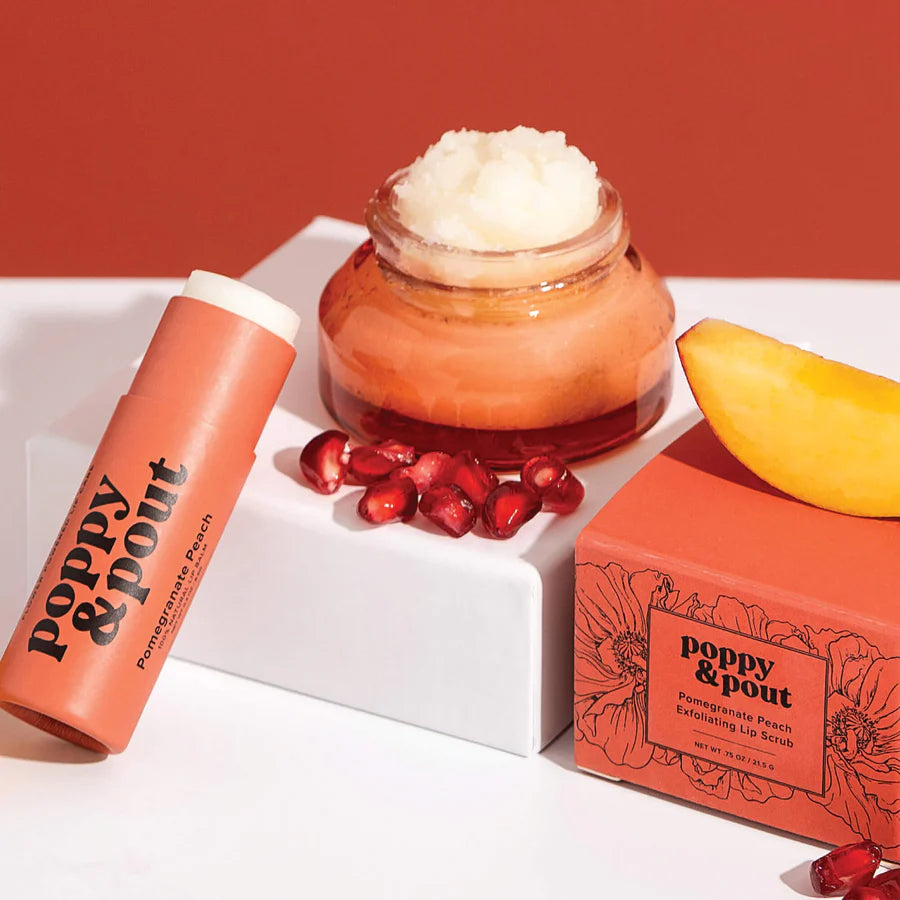 Lip Care Duo Pomegranate Peach, Gift Set