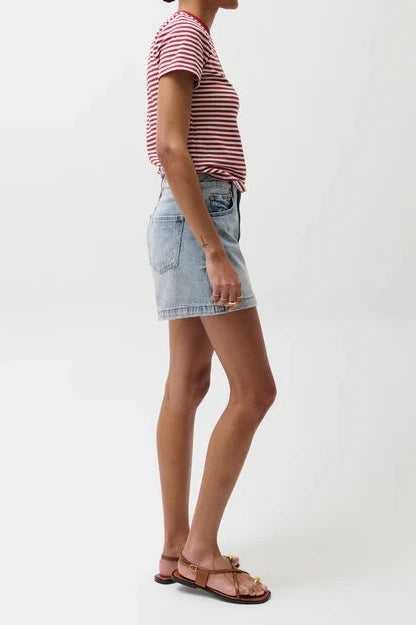 Pistola Saige High Rise Short- French Riviera