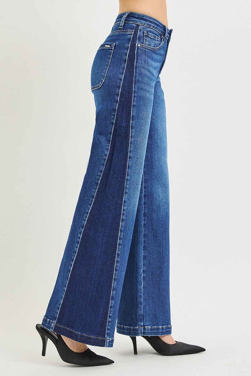 Tatum High Rise Wide Leg Jean