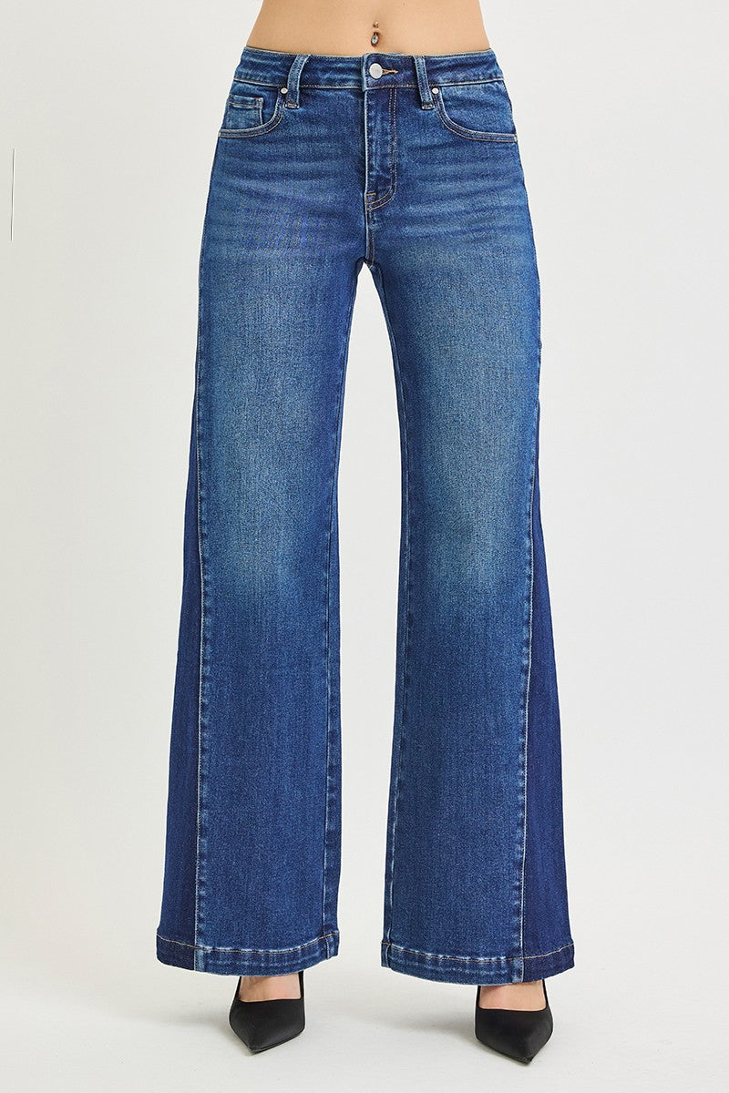 Tatum High Rise Wide Leg Jean