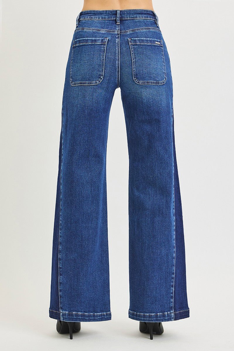 Tatum High Rise Wide Leg Jean
