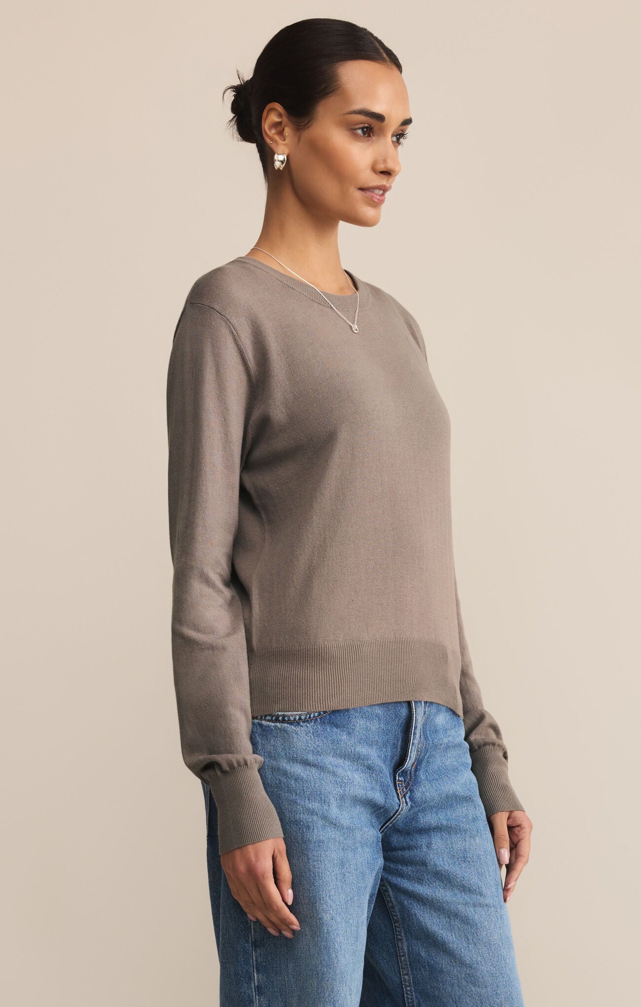 Z Supply The Perfect Layer Sweater Light Tavem