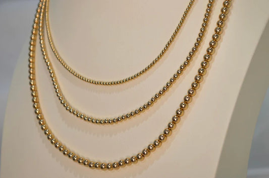 14kGold Filled Beaded Necklace