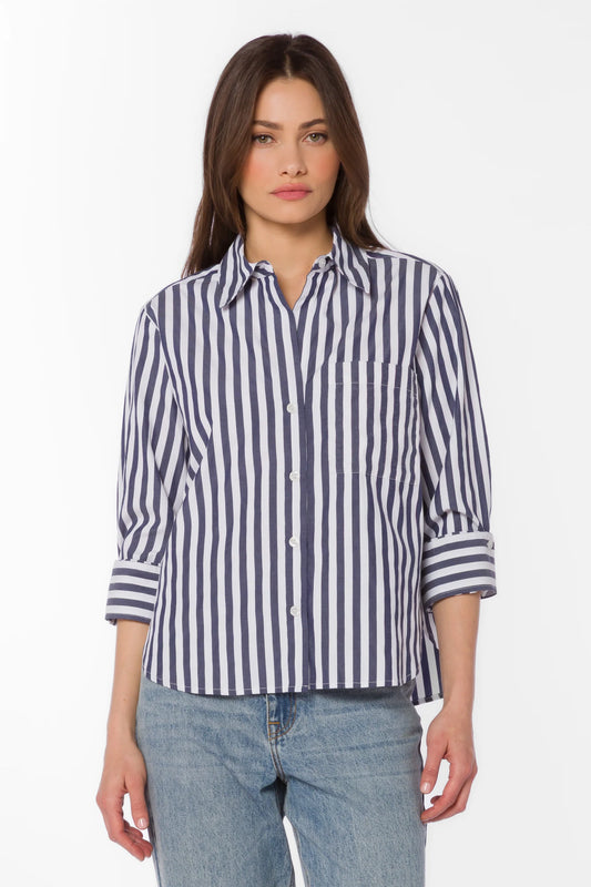 Velvet Heart | Valencia Striped Shirt