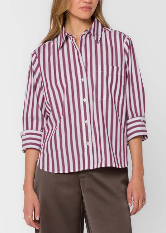 Velvet Heart | Valencia Striped Shirt