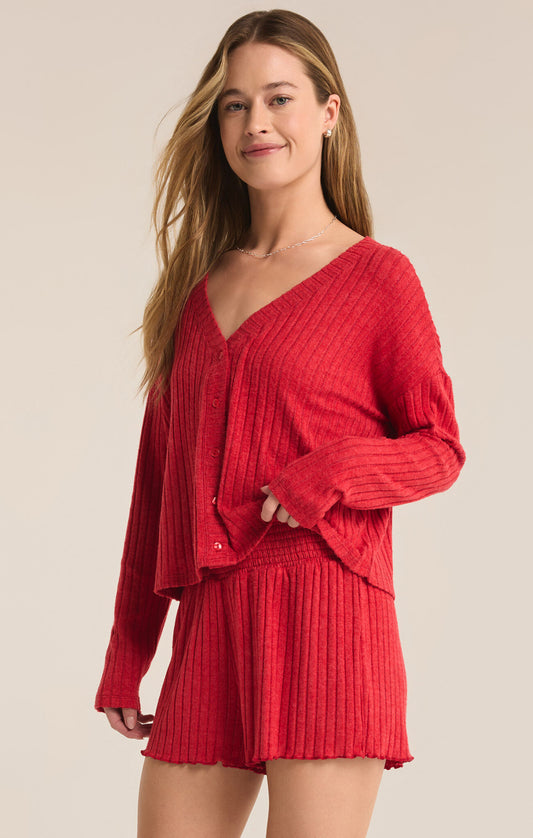 Mara Long Sleeve Lounge Cardigan Top