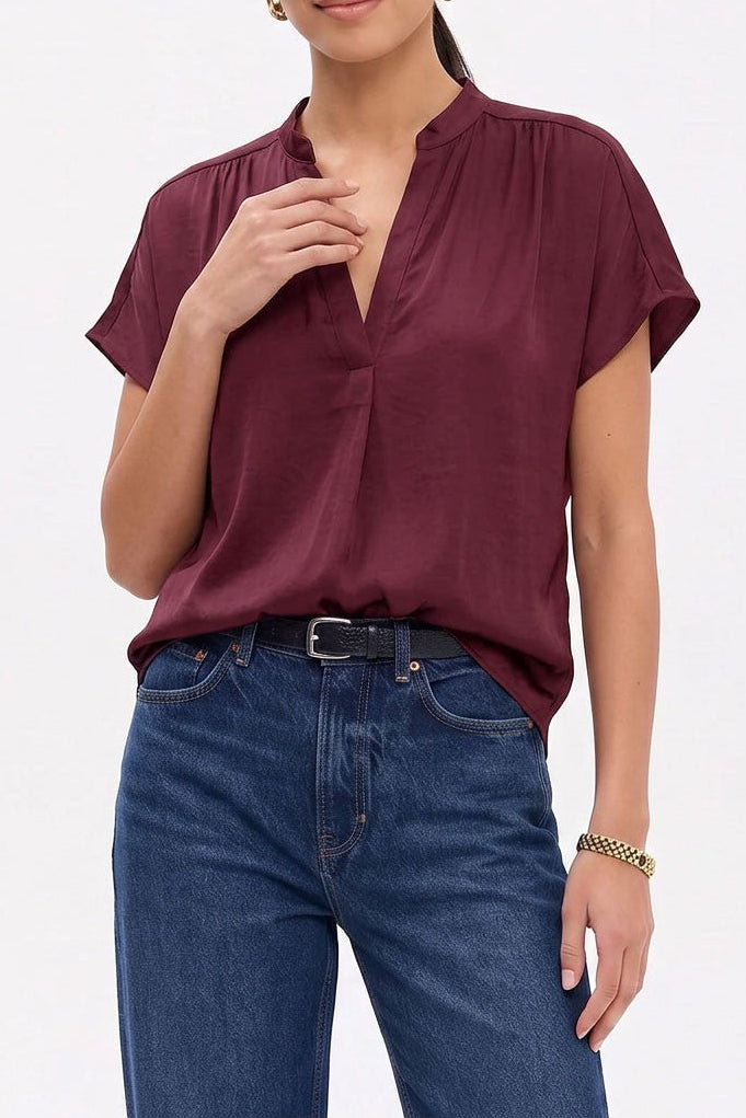 Sage Short Sleeve Top