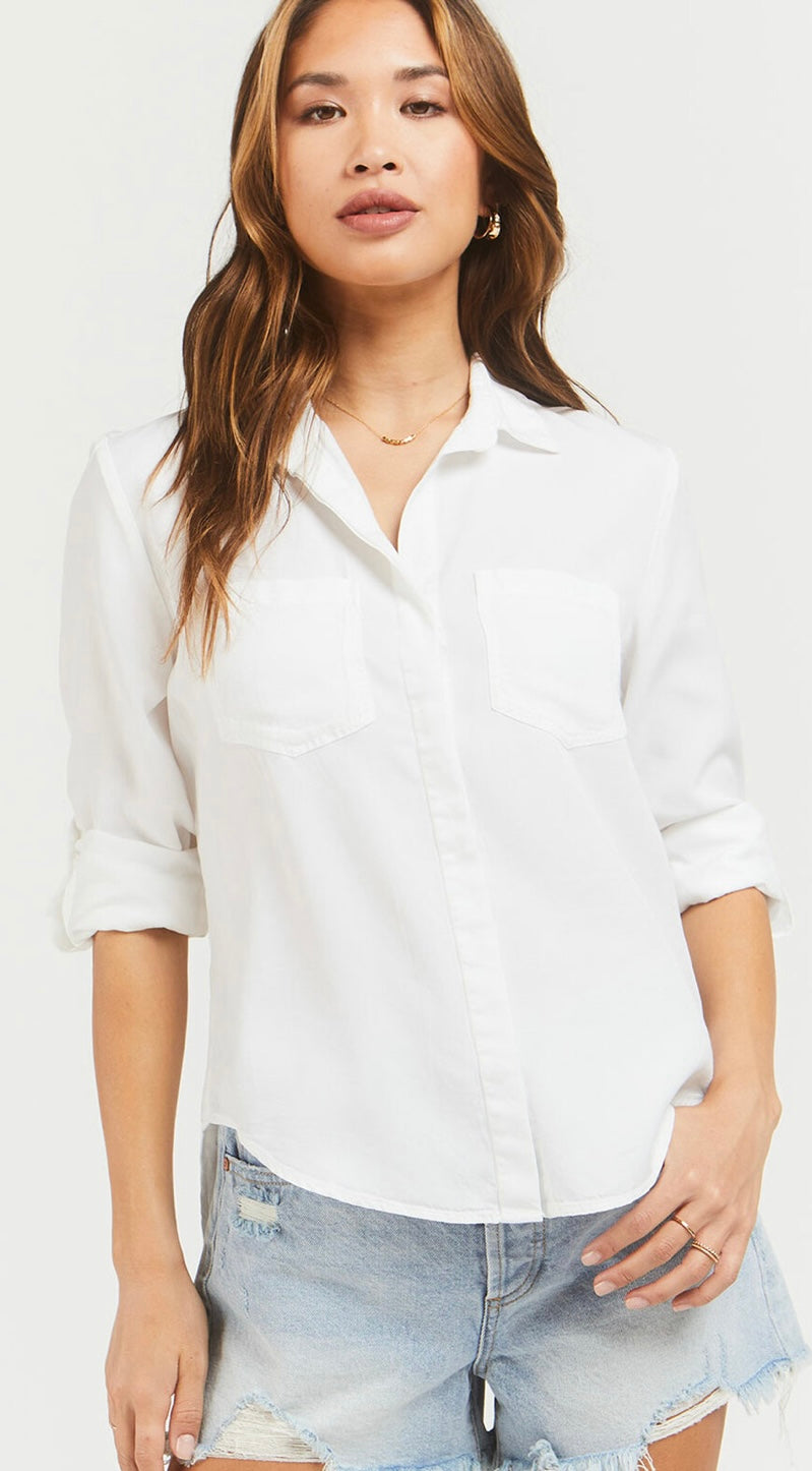 Riley Button-Up Shirt By Velvet Heart